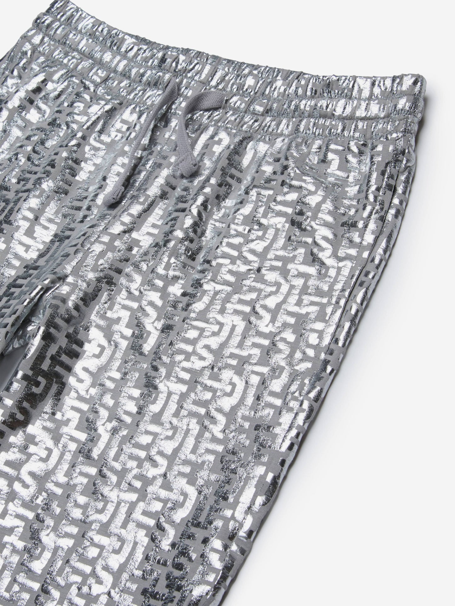 Diesel Girls Pendyx 品牌银色长裤