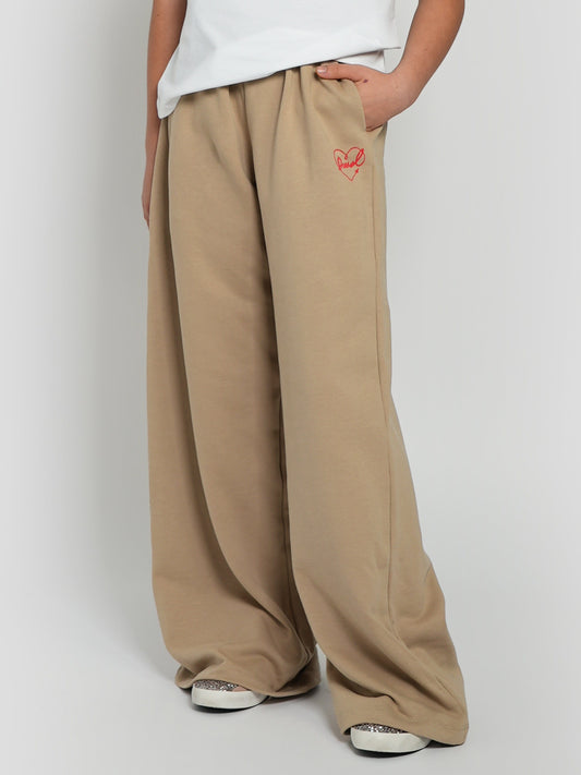 Diesel Girls Pinny Logo 慢跑裤（米色）