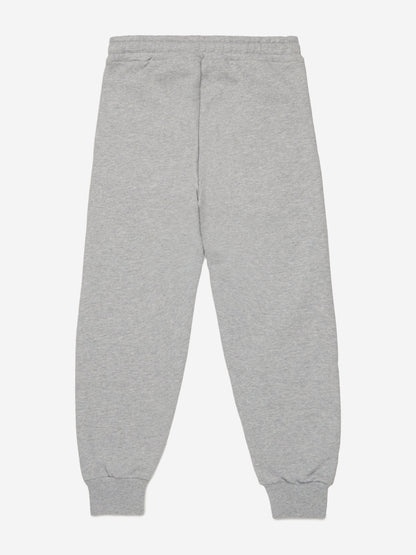 Diesel Boys 徽标慢跑裤（灰色）
