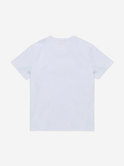 Diesel Girls 白色徽标 T 恤