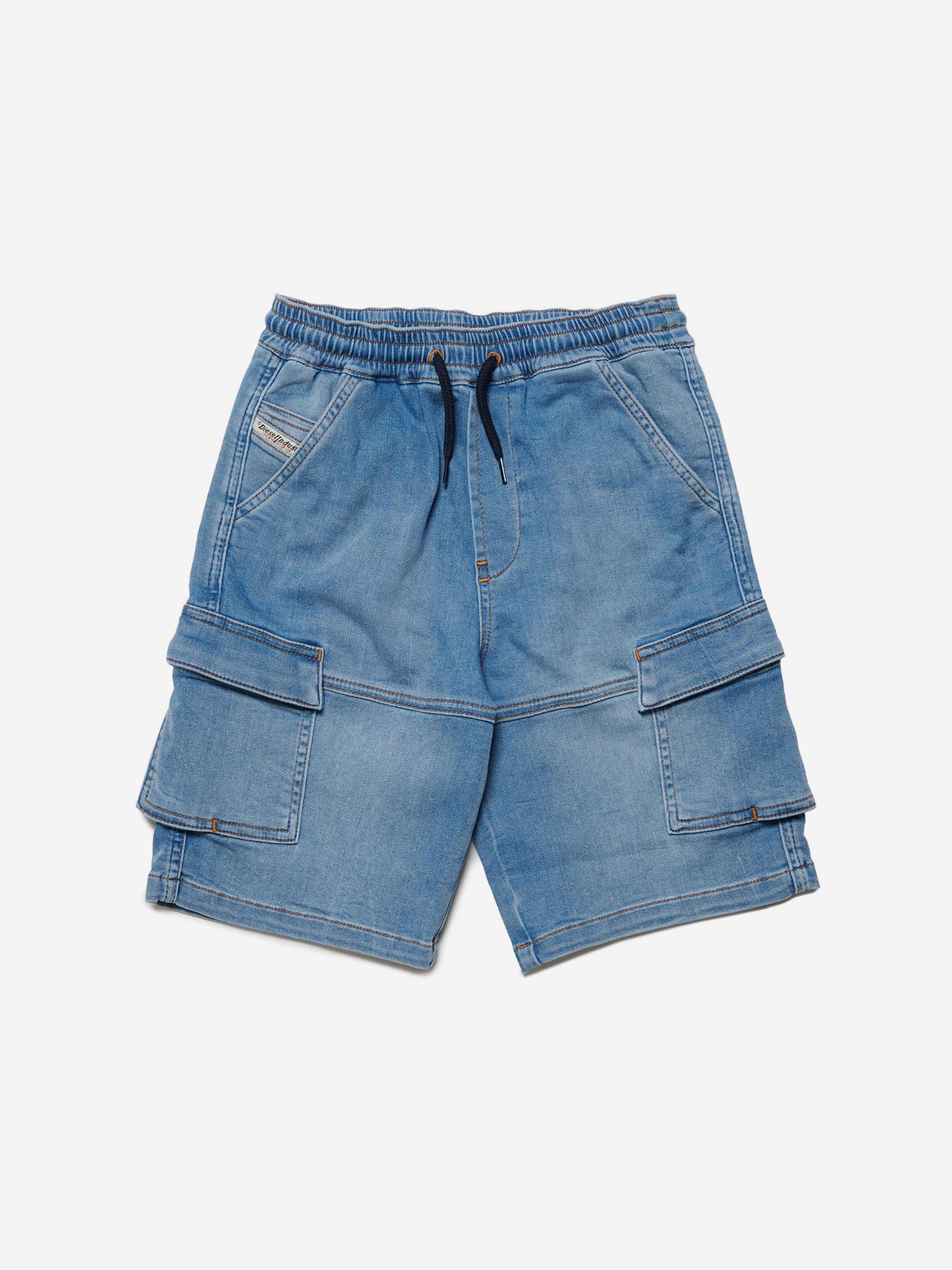 Diesel Boys JoggJean® 抽绳短裤（蓝色）