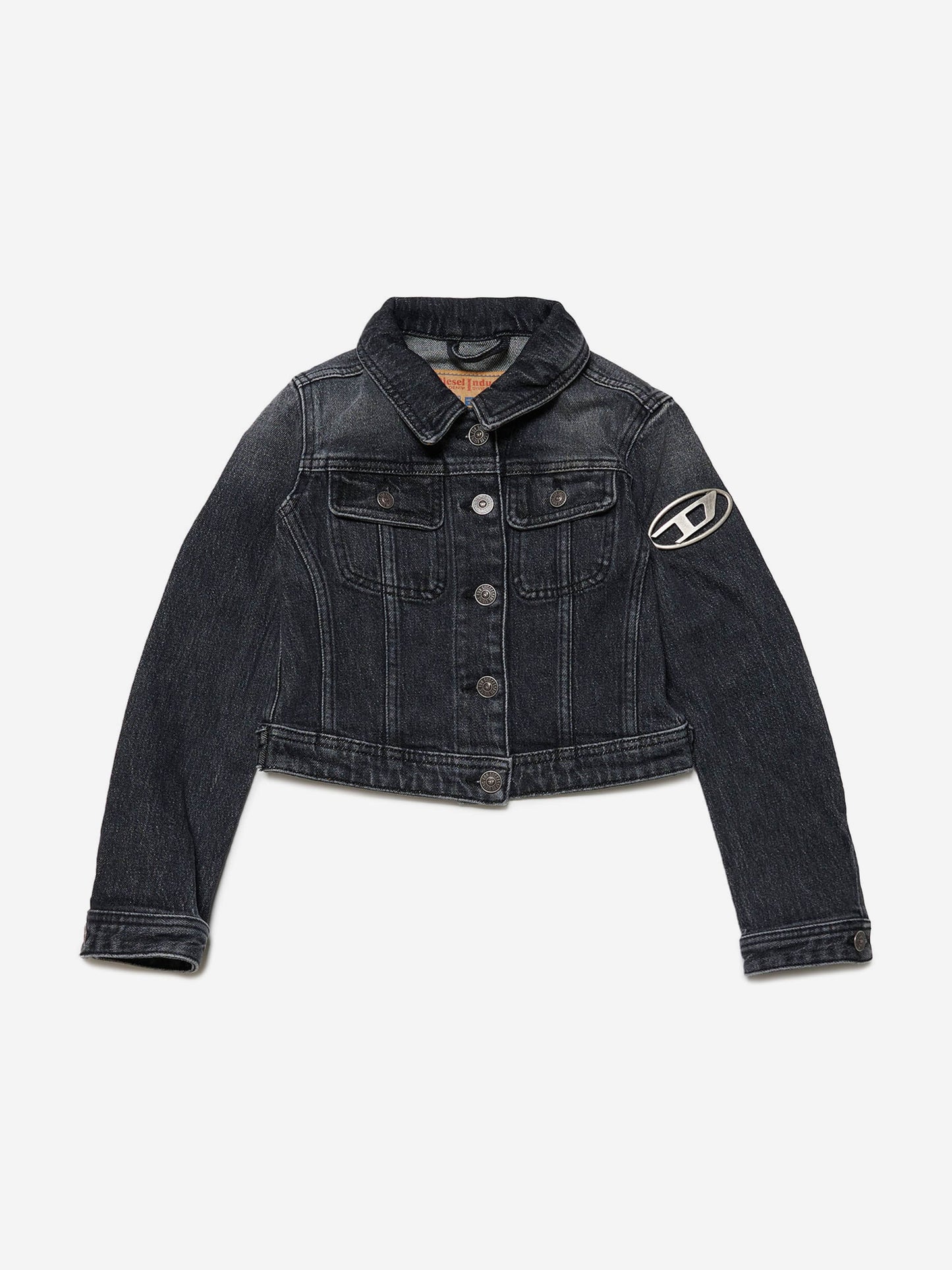 Diesel Girls 黑色牛仔夹克