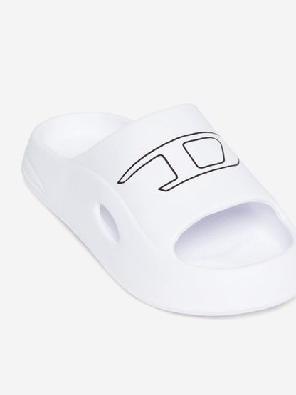 Kids Logo Sliders in White