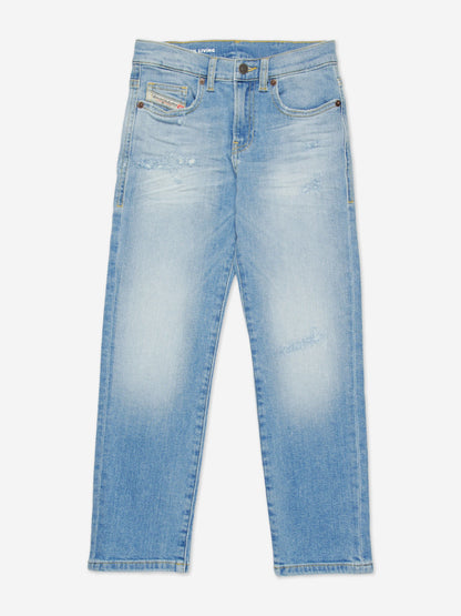 Boys Viker Straight Jeans in Blue
