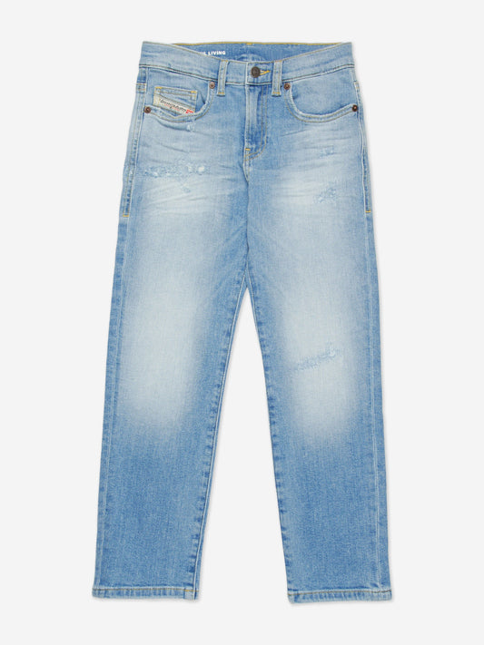 Boys Viker Straight Jeans in Blue