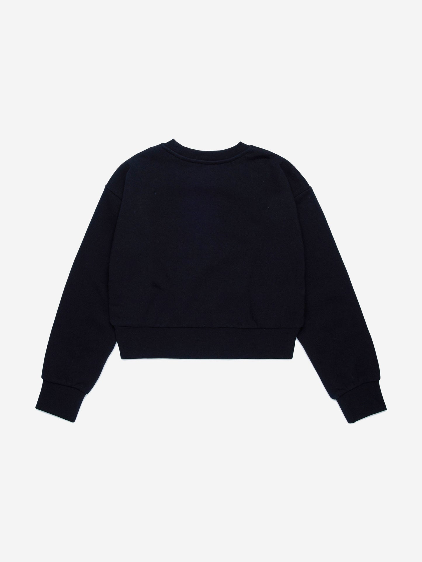 Girls Oval D Sweatshirt in Black
