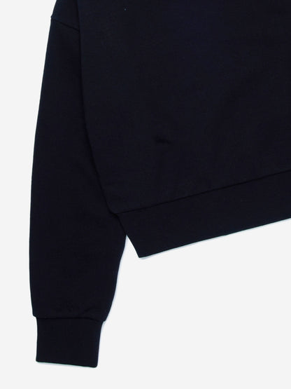 Girls Oval D Sweatshirt in Black