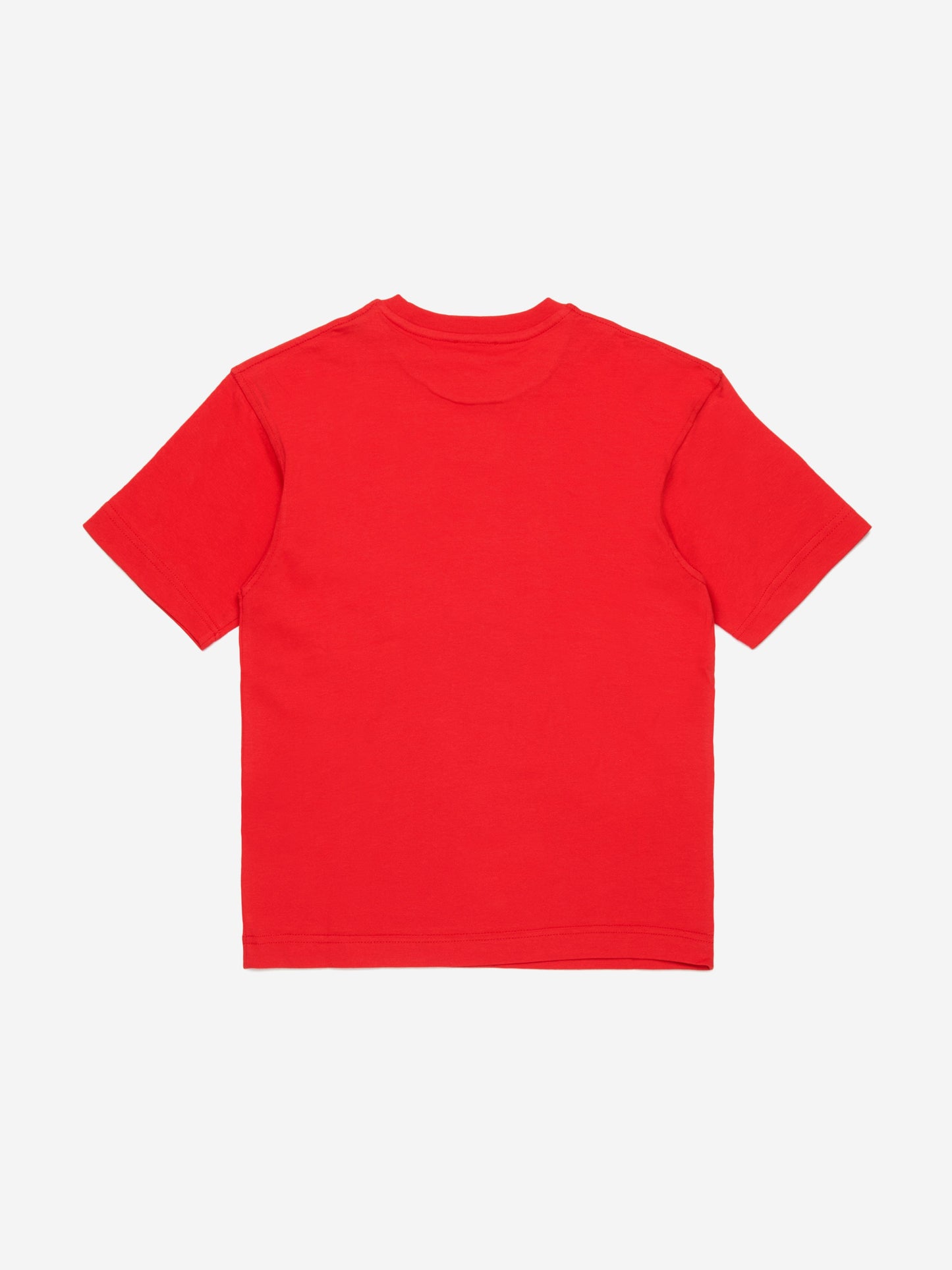 Boys Oval D T-Shirt in Red