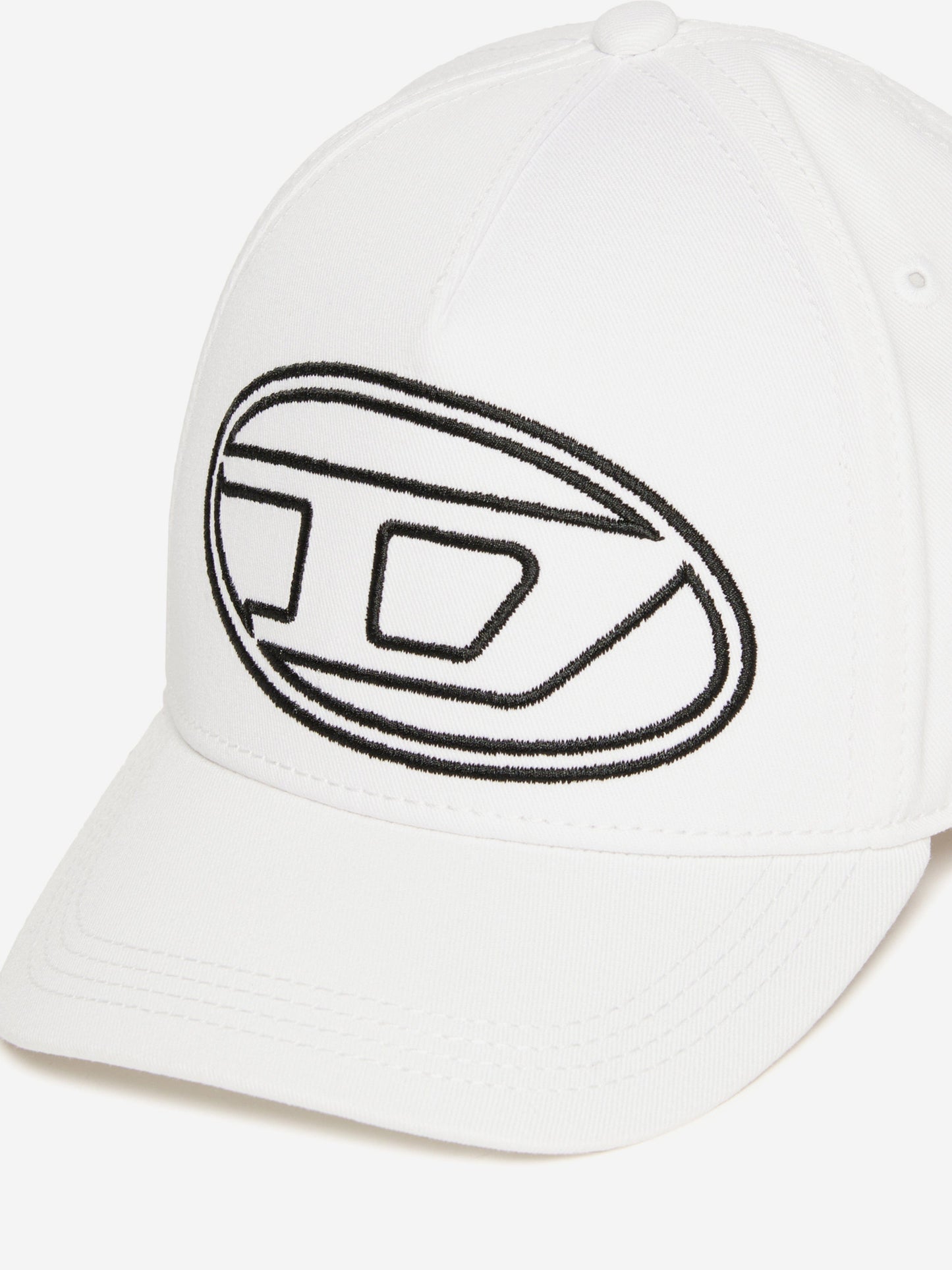 Boys Oval D Logo Cap in White