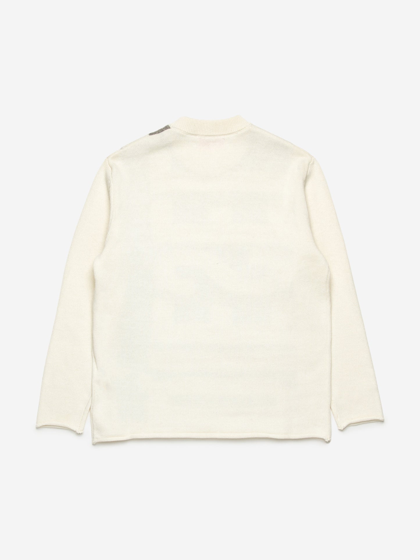 Boys Logo Jumper in Ivory