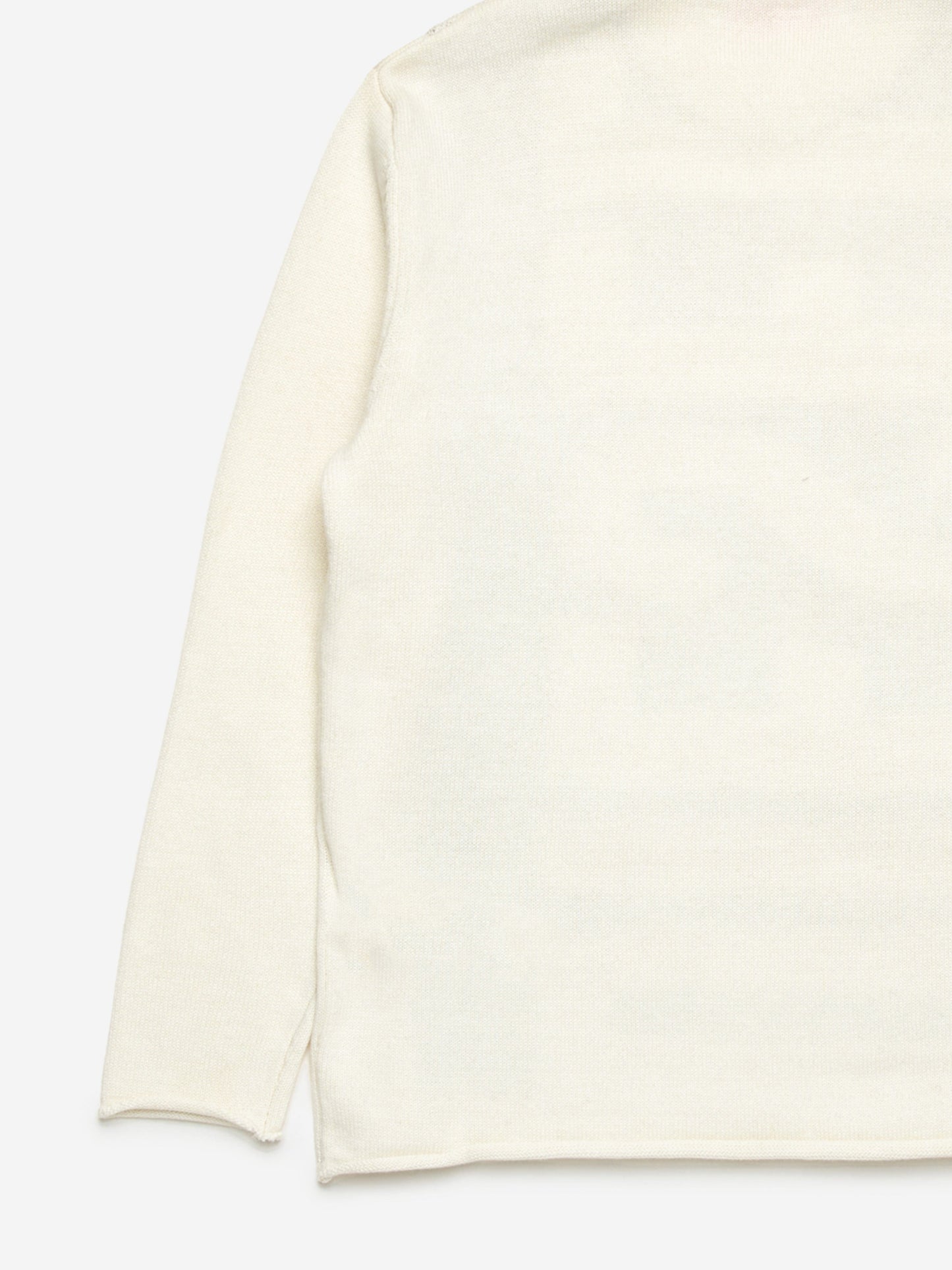 Boys Logo Jumper in Ivory