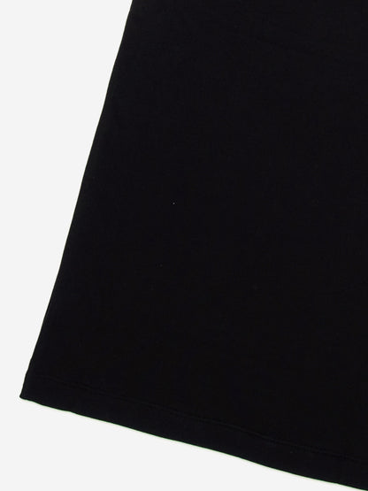 Girls Sleeveless Hooded Dress in Black