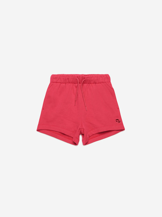 Girls Oval D Shorts in Pink