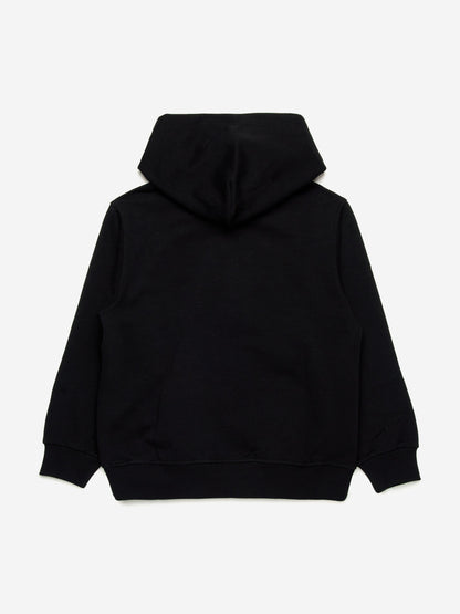 Boys Logo Hoodie in Black