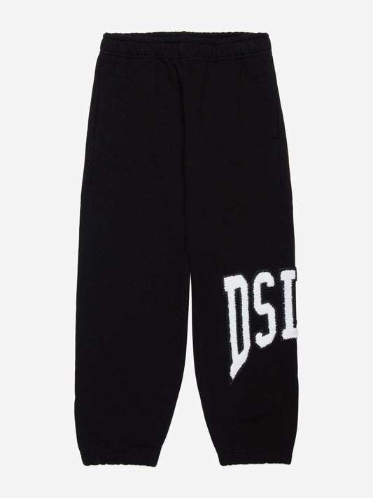 Boys Logo Joggers in Black