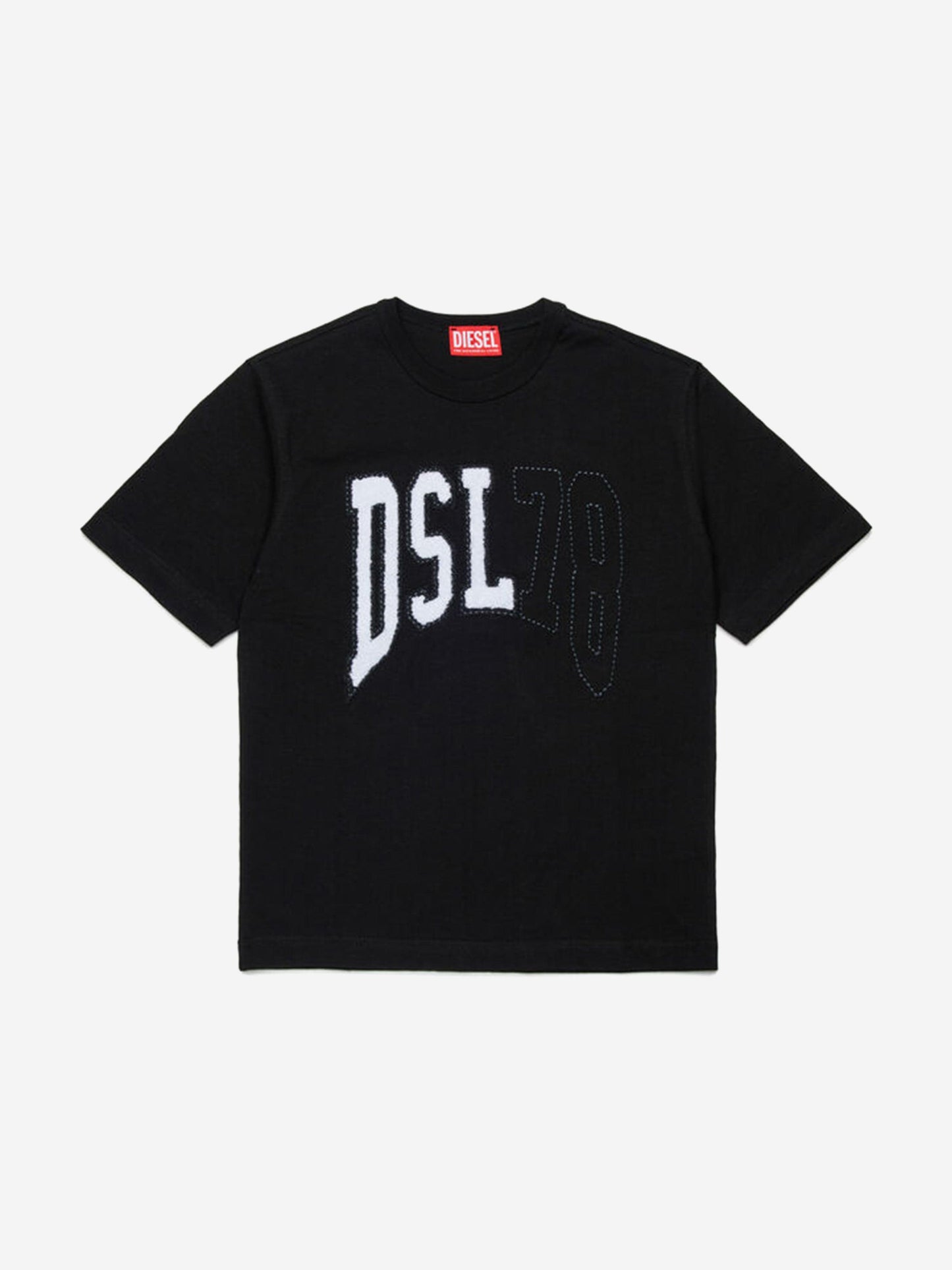 Boys Logo T-Shirt in Black
