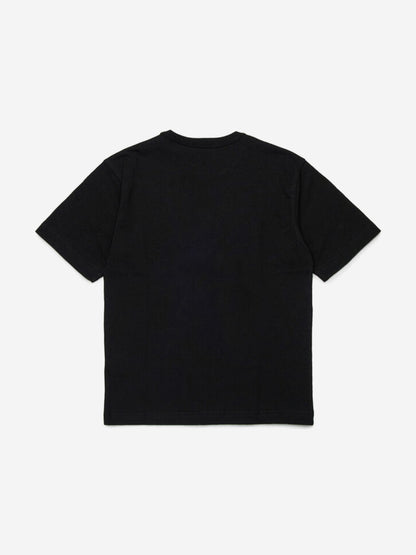 Boys Logo T-Shirt in Black