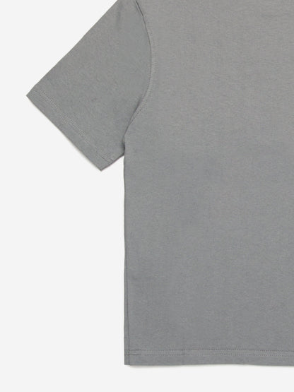 Boys Logo T-Shirt in Grey