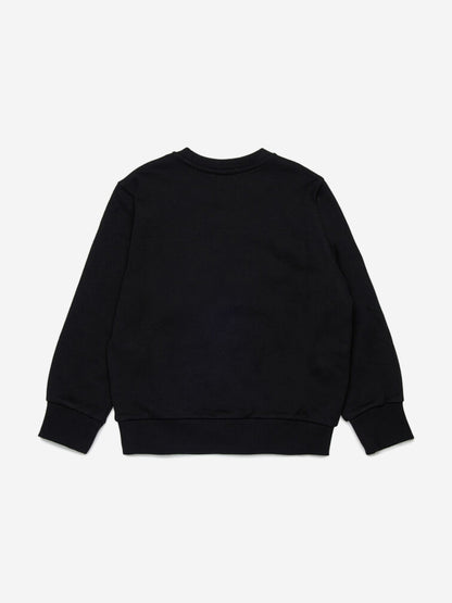 Kids Logo Patch Sweatshirt in Black
