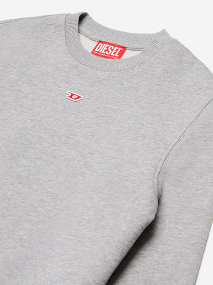 Kids Logo Patch Sweatshirt in Grey