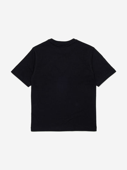 Boys Logo T-Shirt in Black
