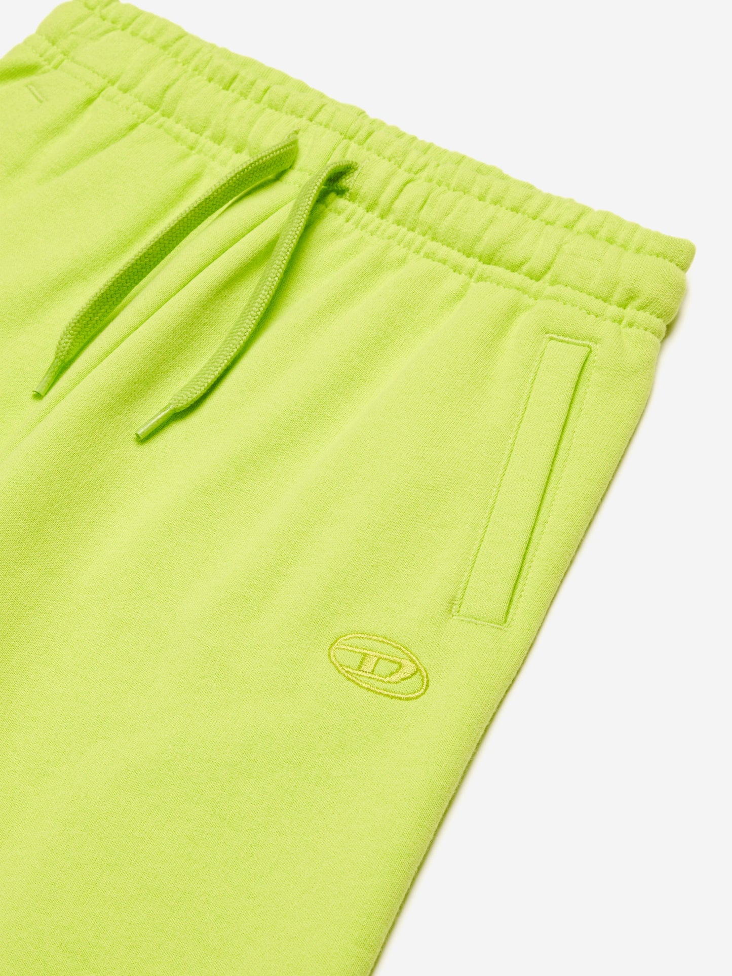 Boys Oval D Logo Sweat Shorts in Green