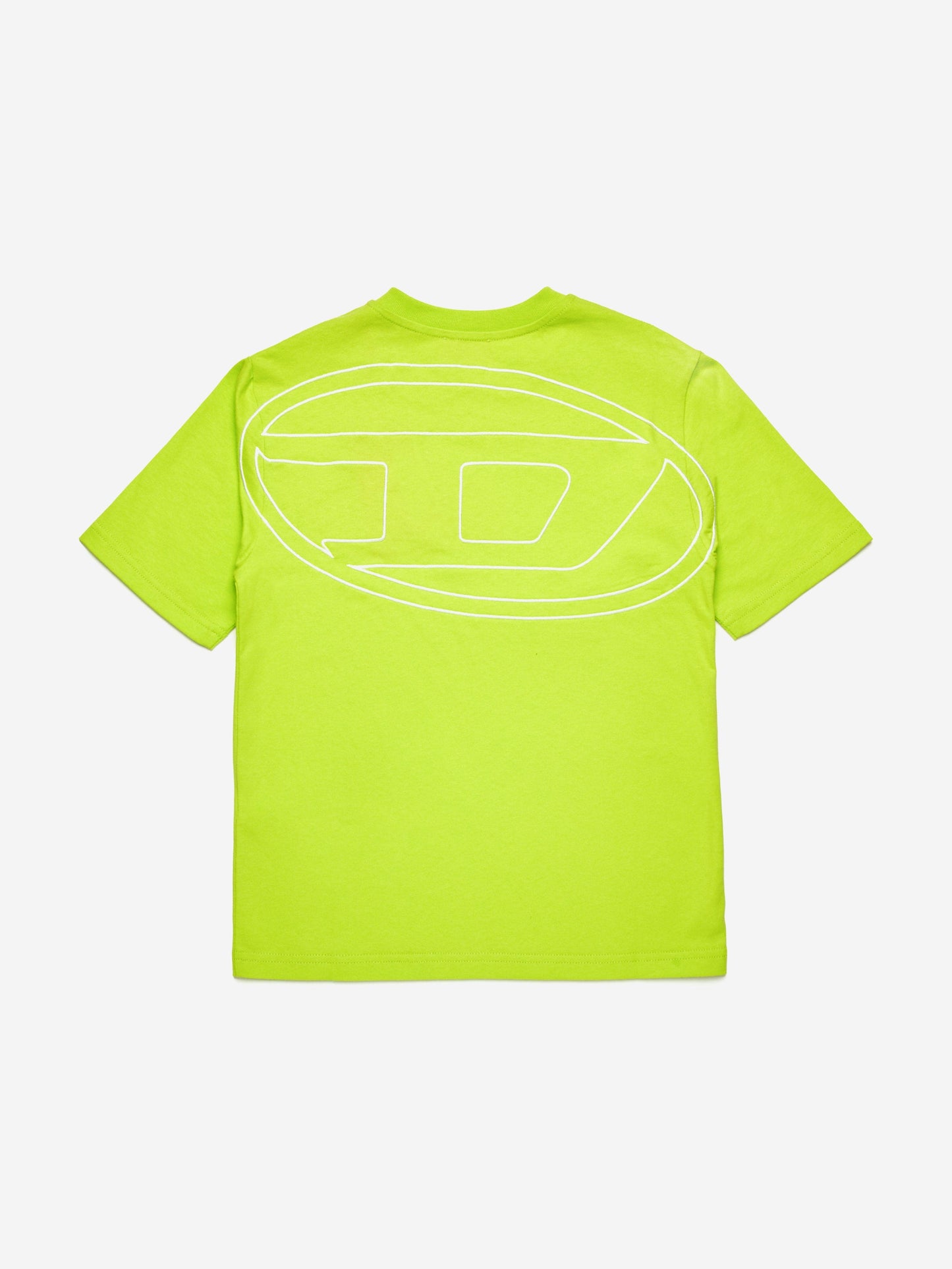 Boys Oval D Logo T-Shirt in Green