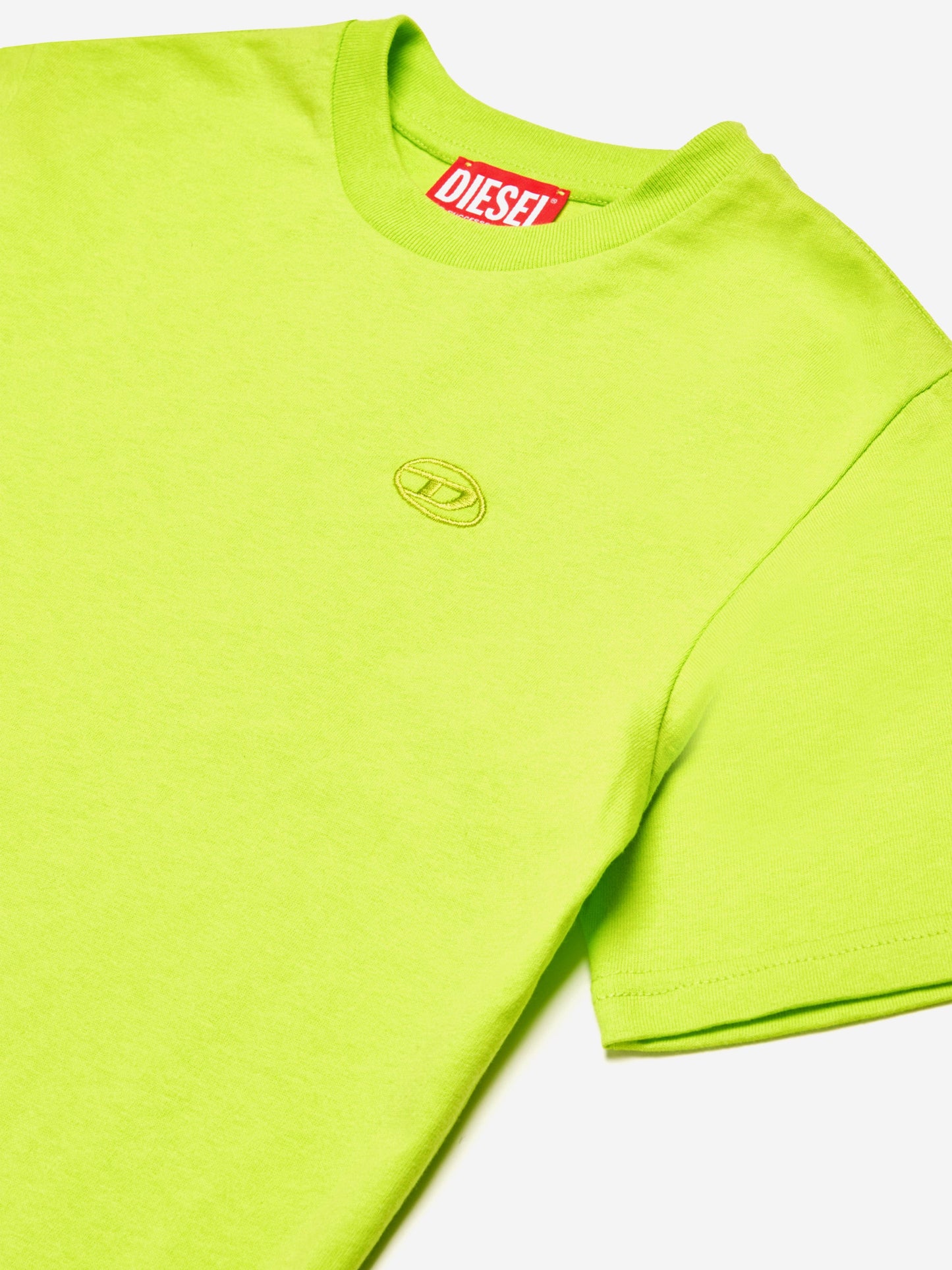 Boys Oval D Logo T-Shirt in Green
