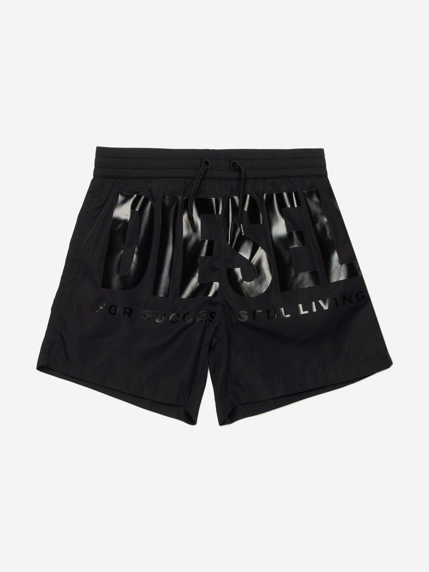 Boys Logo Swim Shorts in Black