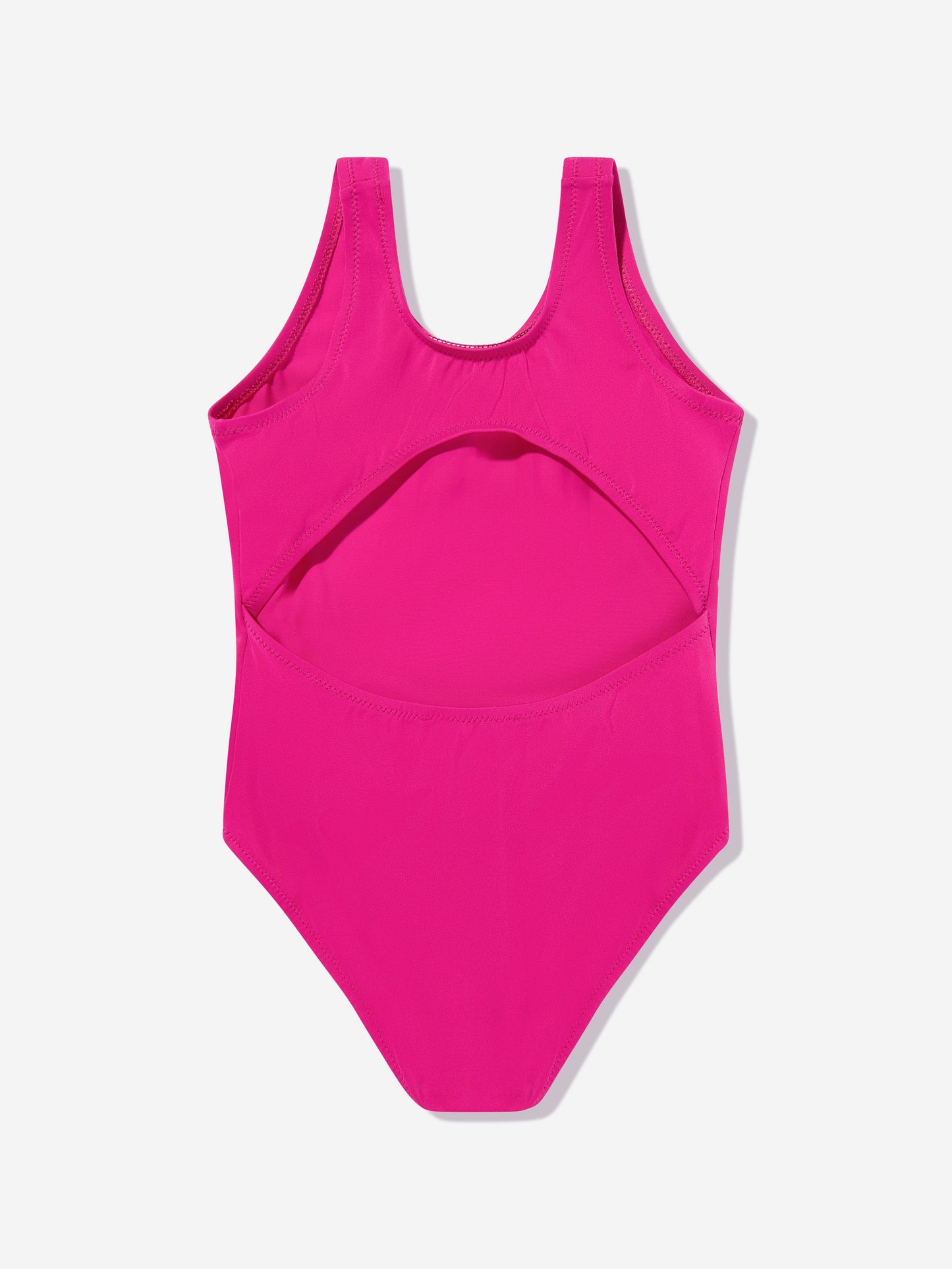 Girls Logo Swimsuit in Pink