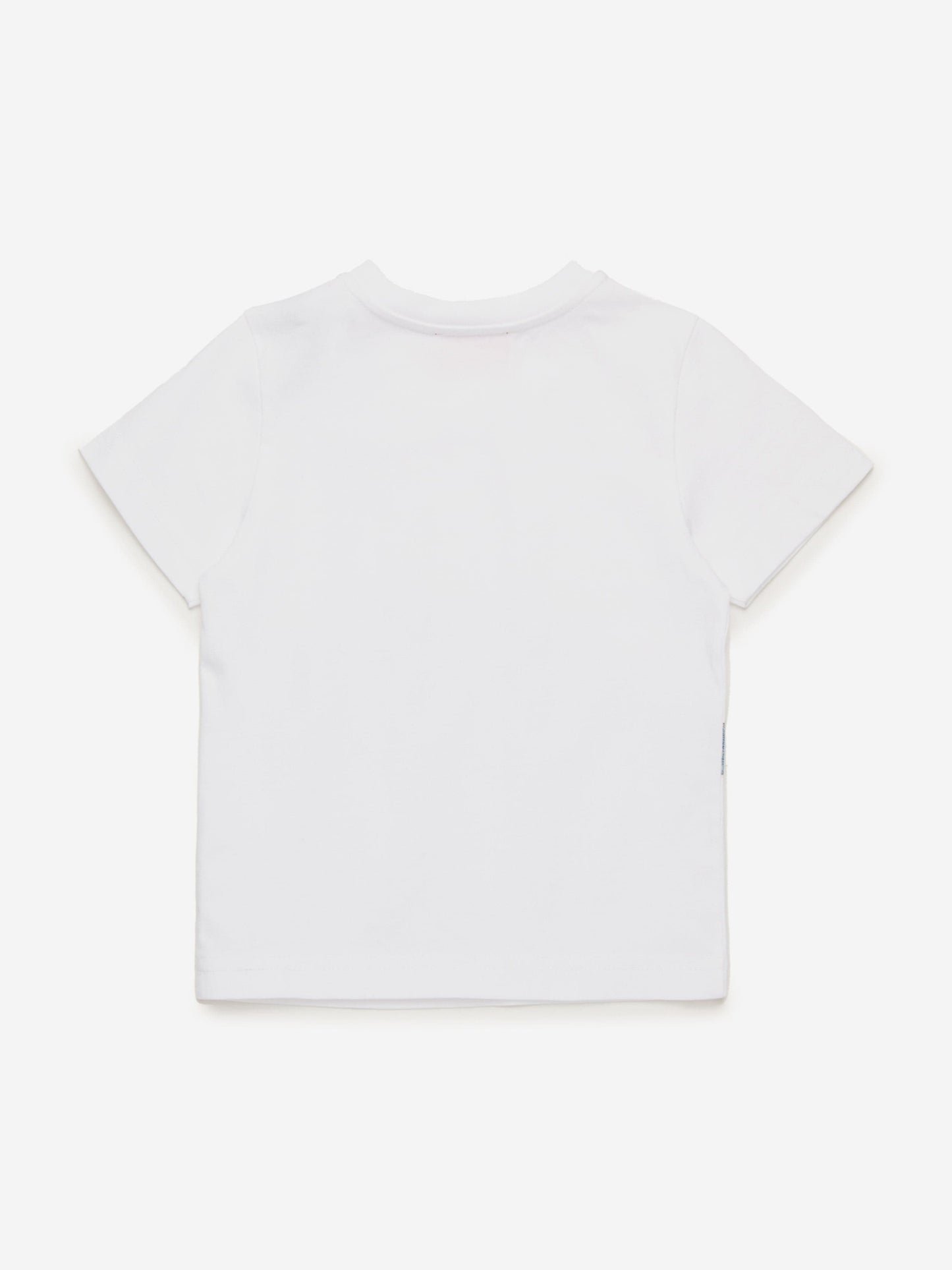 Baby Boys Crossbody Bag Print T-Shirt in White