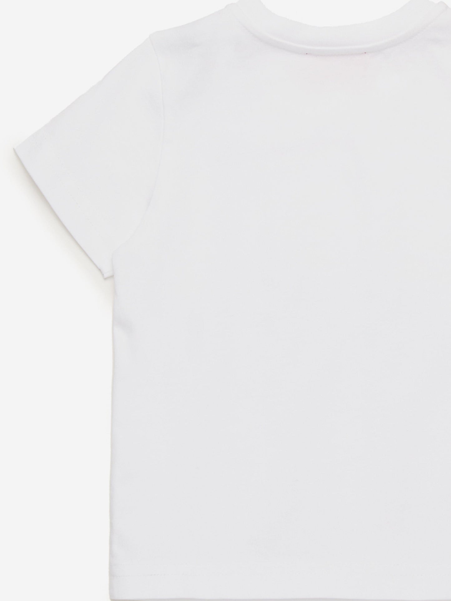 Baby Boys Crossbody Bag Print T-Shirt in White