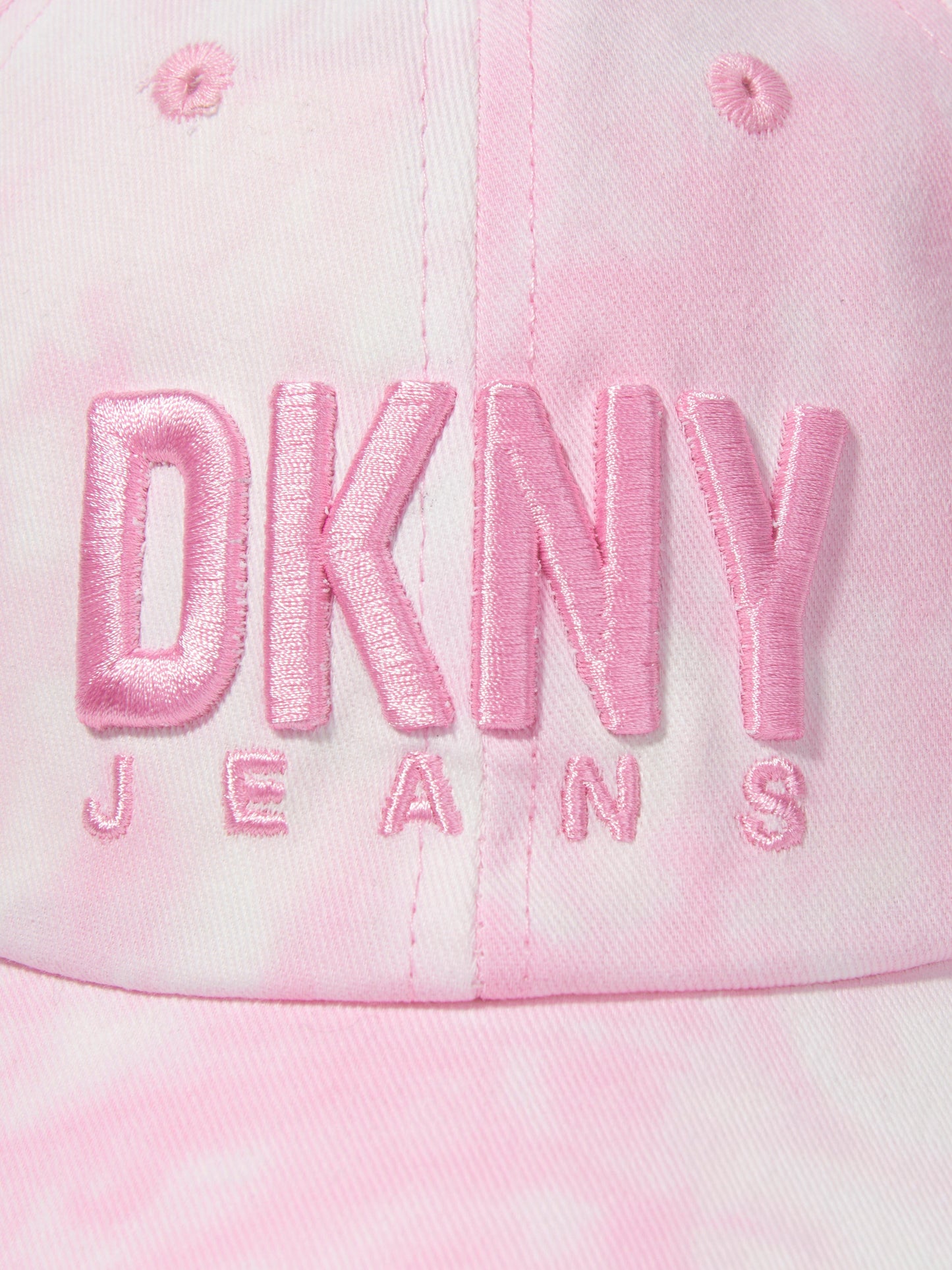 DKNY 女童徽标帽（粉色）
