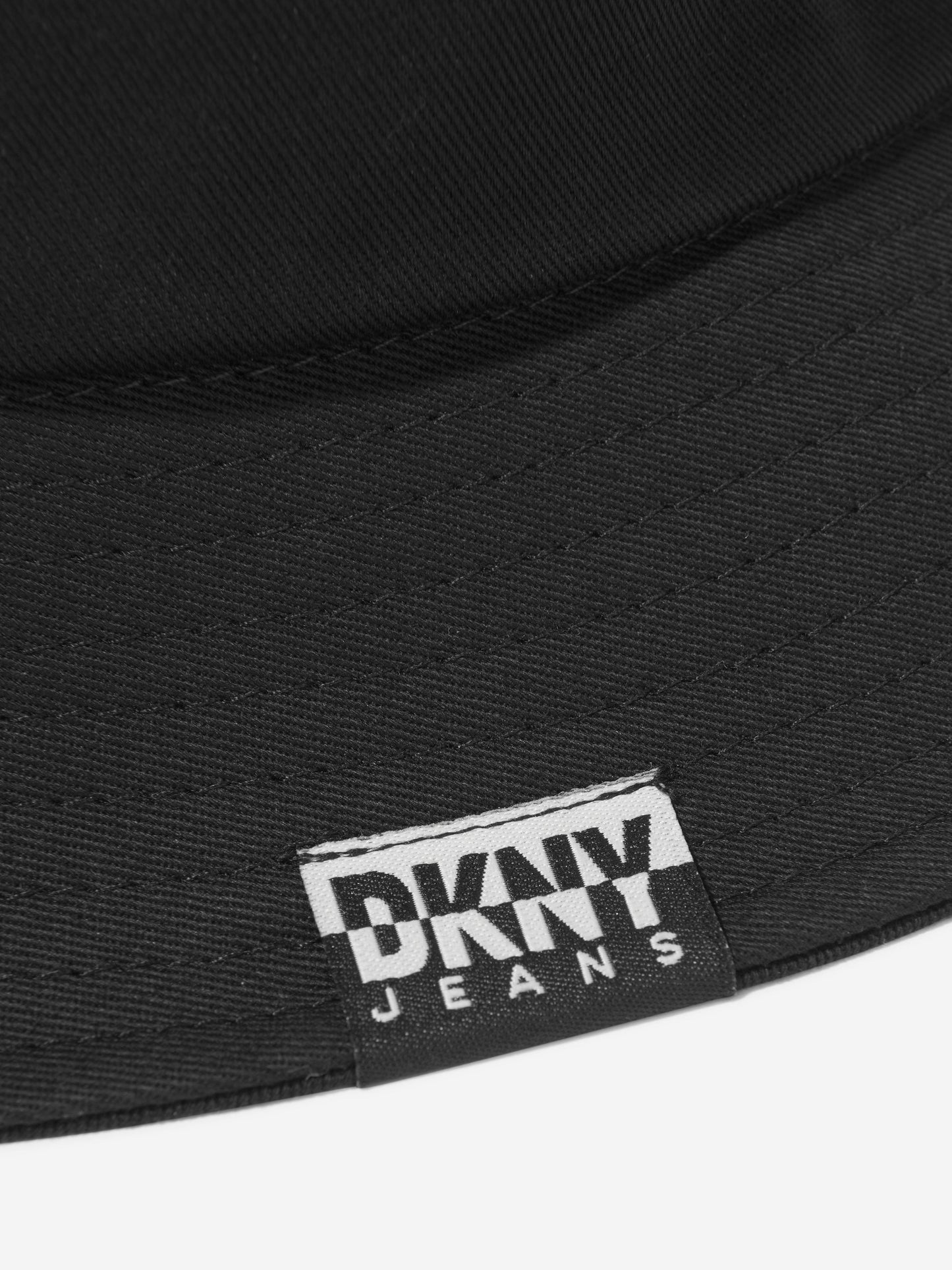 DKNY 男童徽标渔夫帽（黑色）