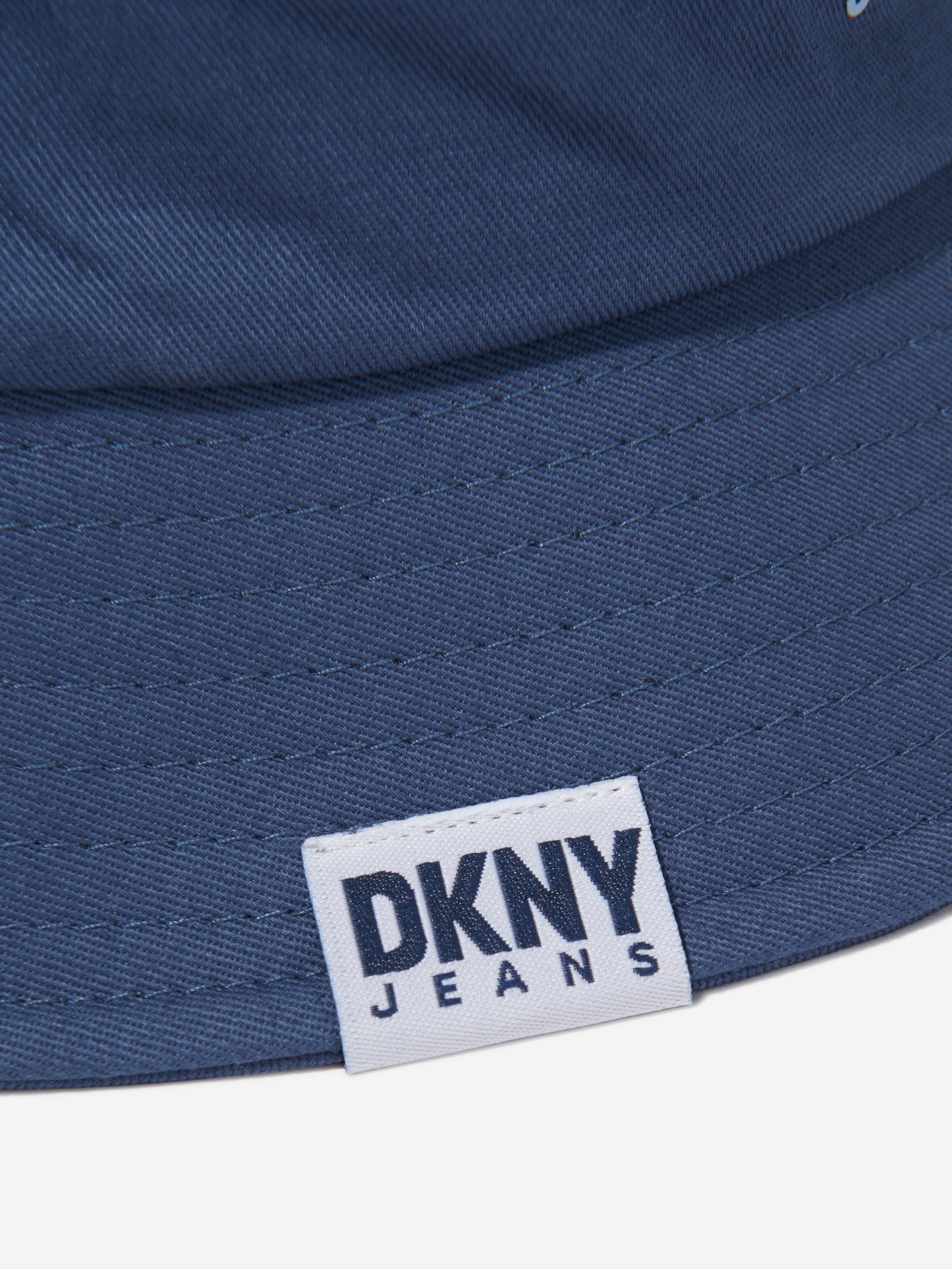 DKNY 男童蓝色徽标渔夫帽
