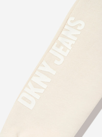 DKNY Baby Hooded All In One in Beige