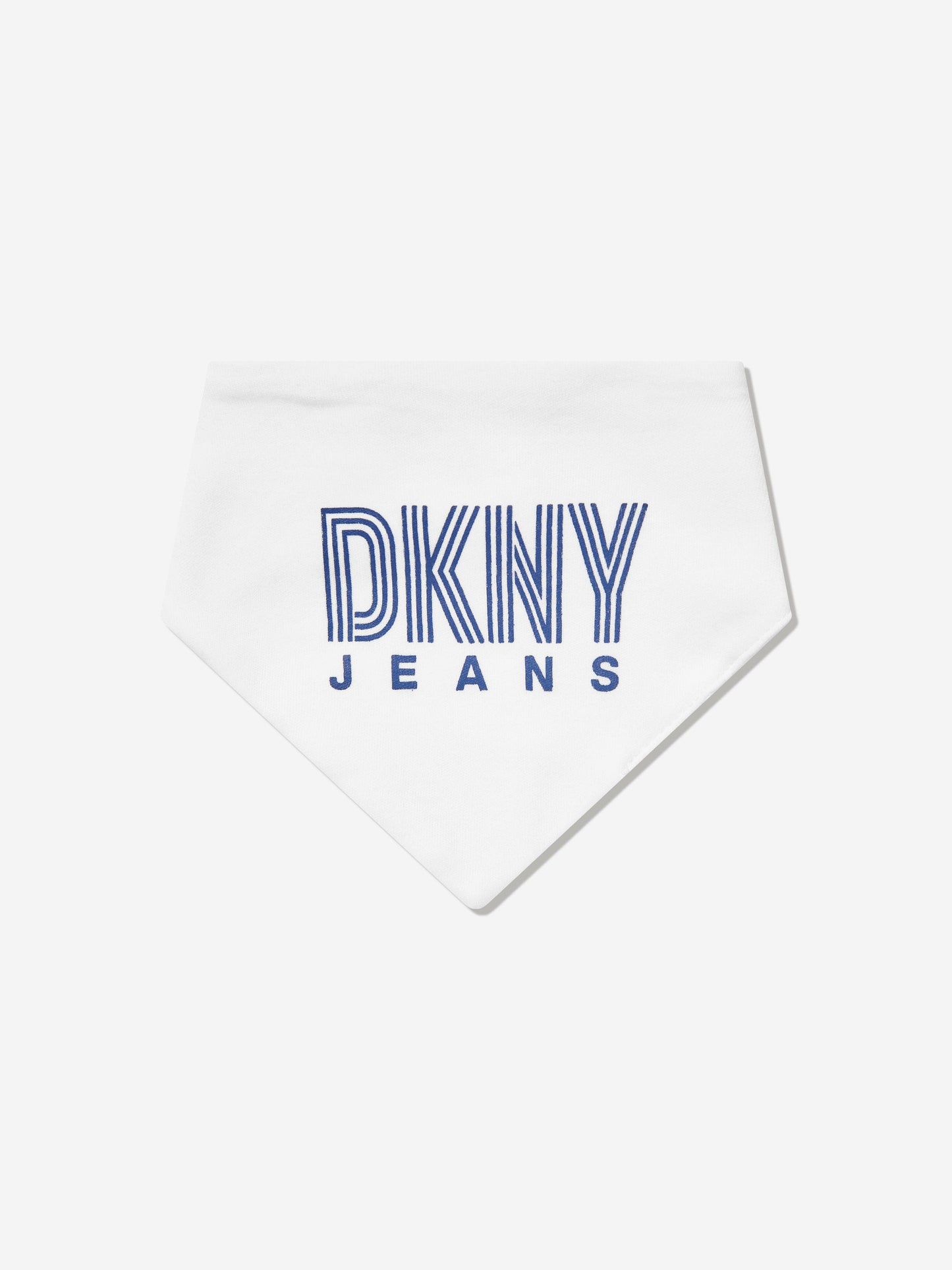 DKNY Baby Boys 5 Pack Bib Set in Navy