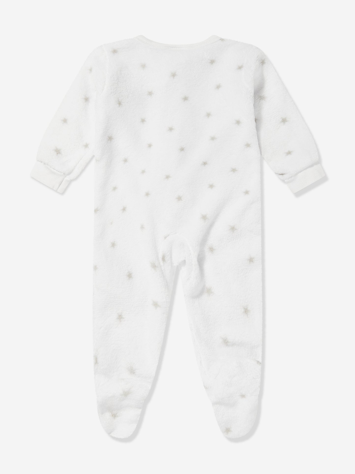 DKNY Baby Logo Star Babygrow in White