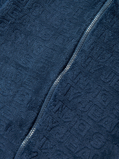 DKNY Baby Boys Fleece Babygrow in Navy