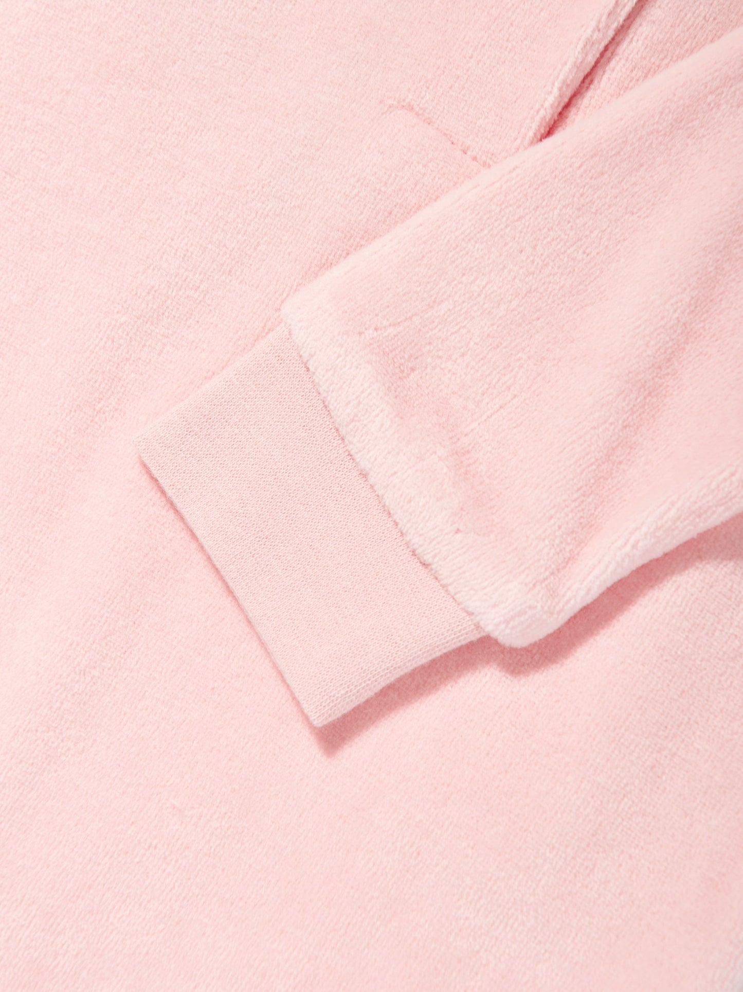 DKNY Baby Girls Velour Babygrow in Pink