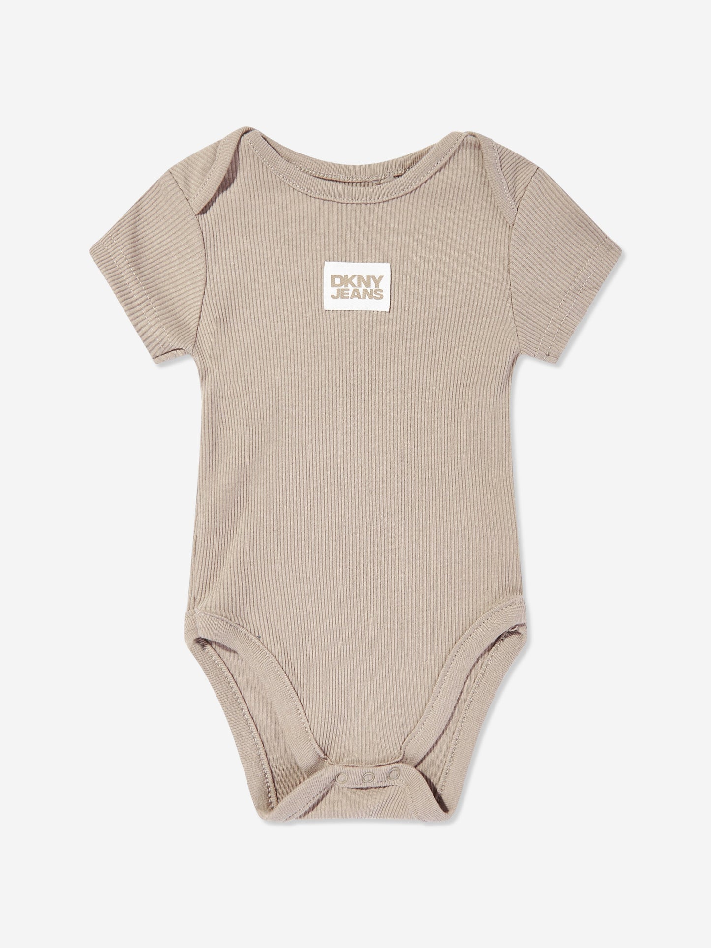 DKNY Baby 3 Piece Babygrow Set in Beige