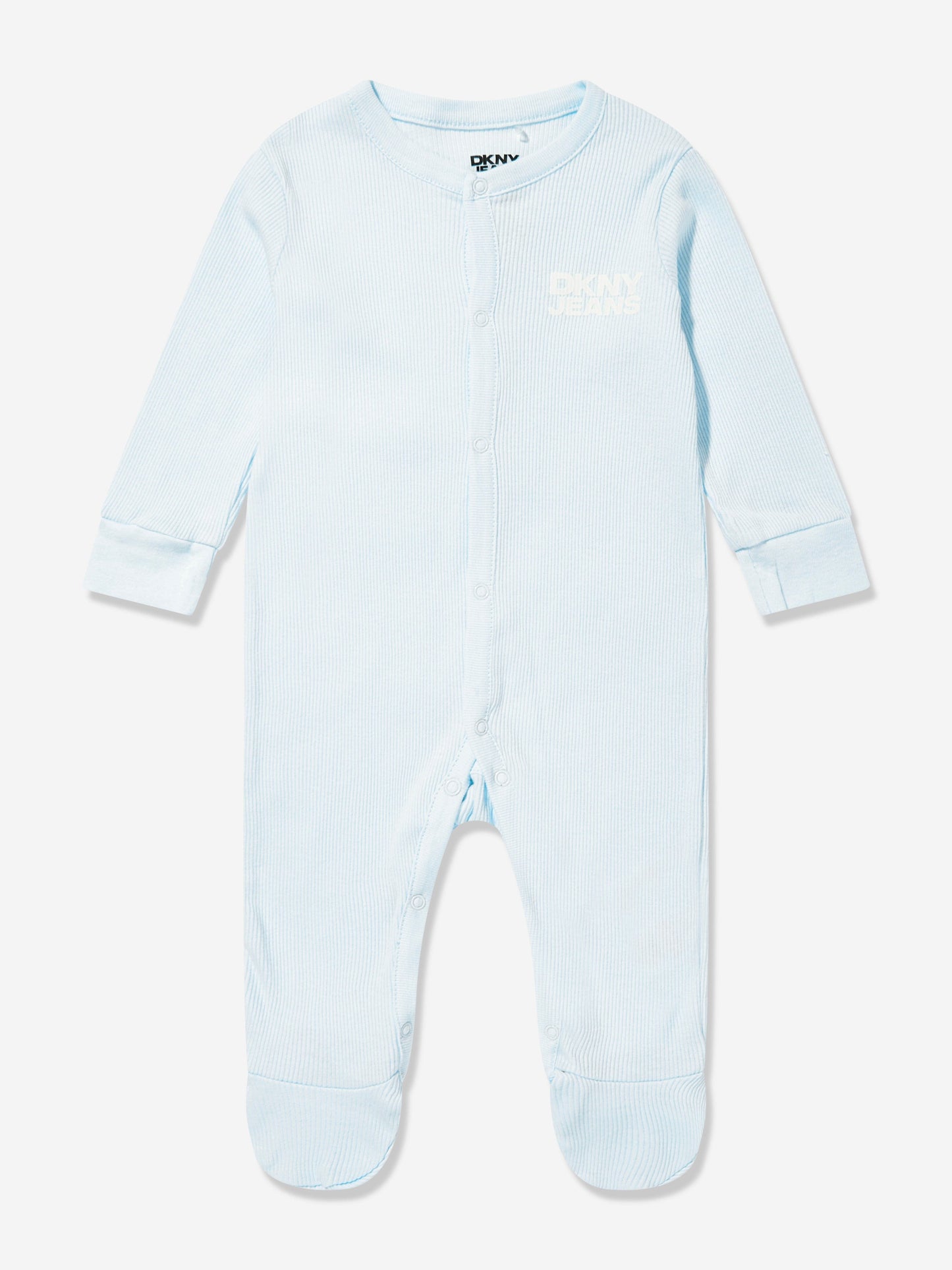 DKNY Baby Boys 4 Piece Babygrow Set in Blue