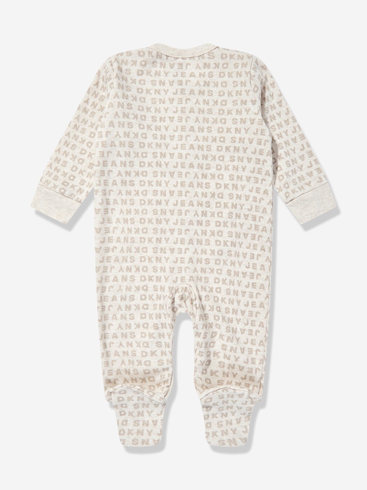 DKNY Baby Babygrow and Hat Set in Beige