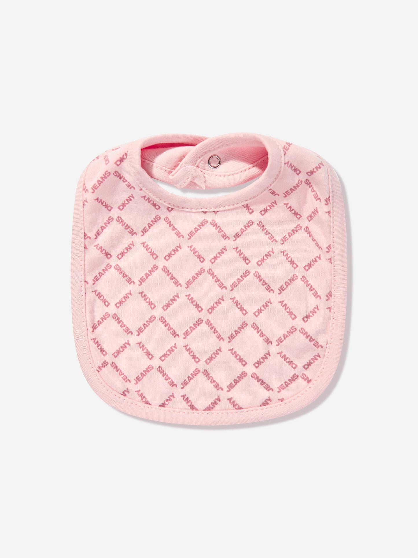 DKNY Baby Girls Bib and Socks Set in Pink