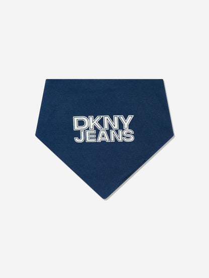 DKNY Baby Boys Bibs and Socks Set in Navy