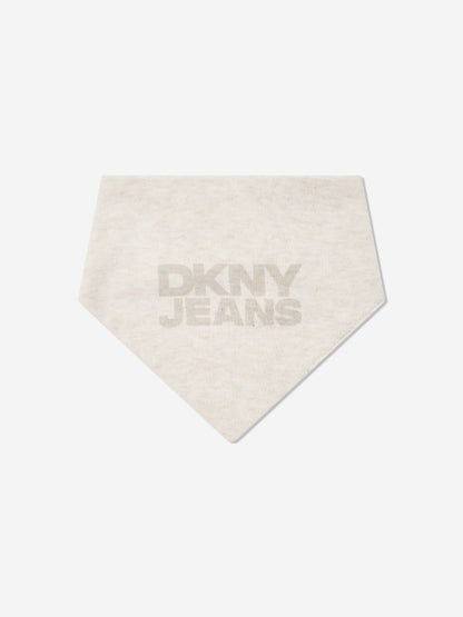 DKNY Baby Bibs and Socks Set in Beige