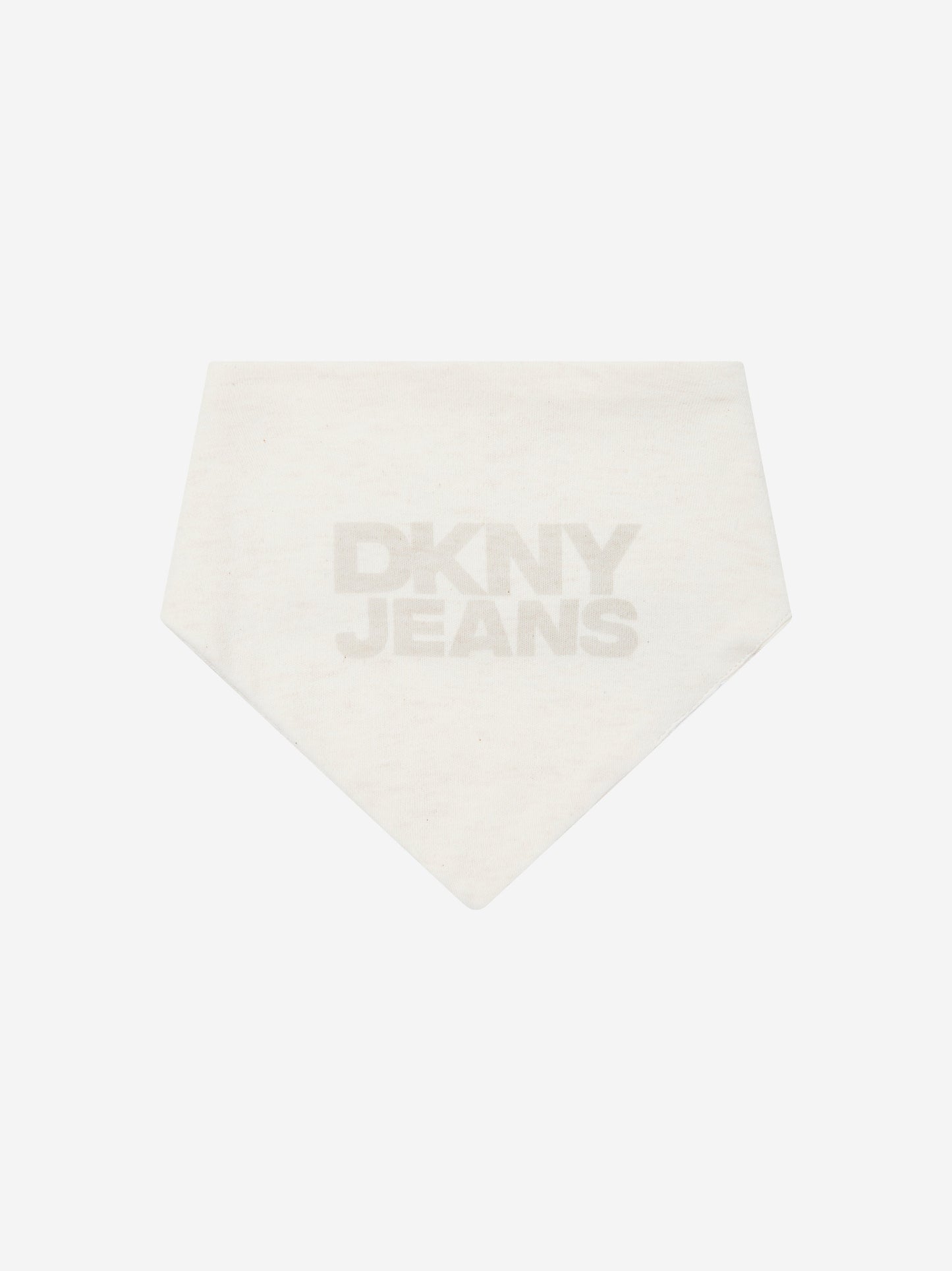 DKNY Baby Bibs and Socks Set in Beige