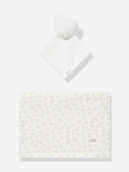 DKNY Baby Blanket and Comforter Set in Ivory (90cm)