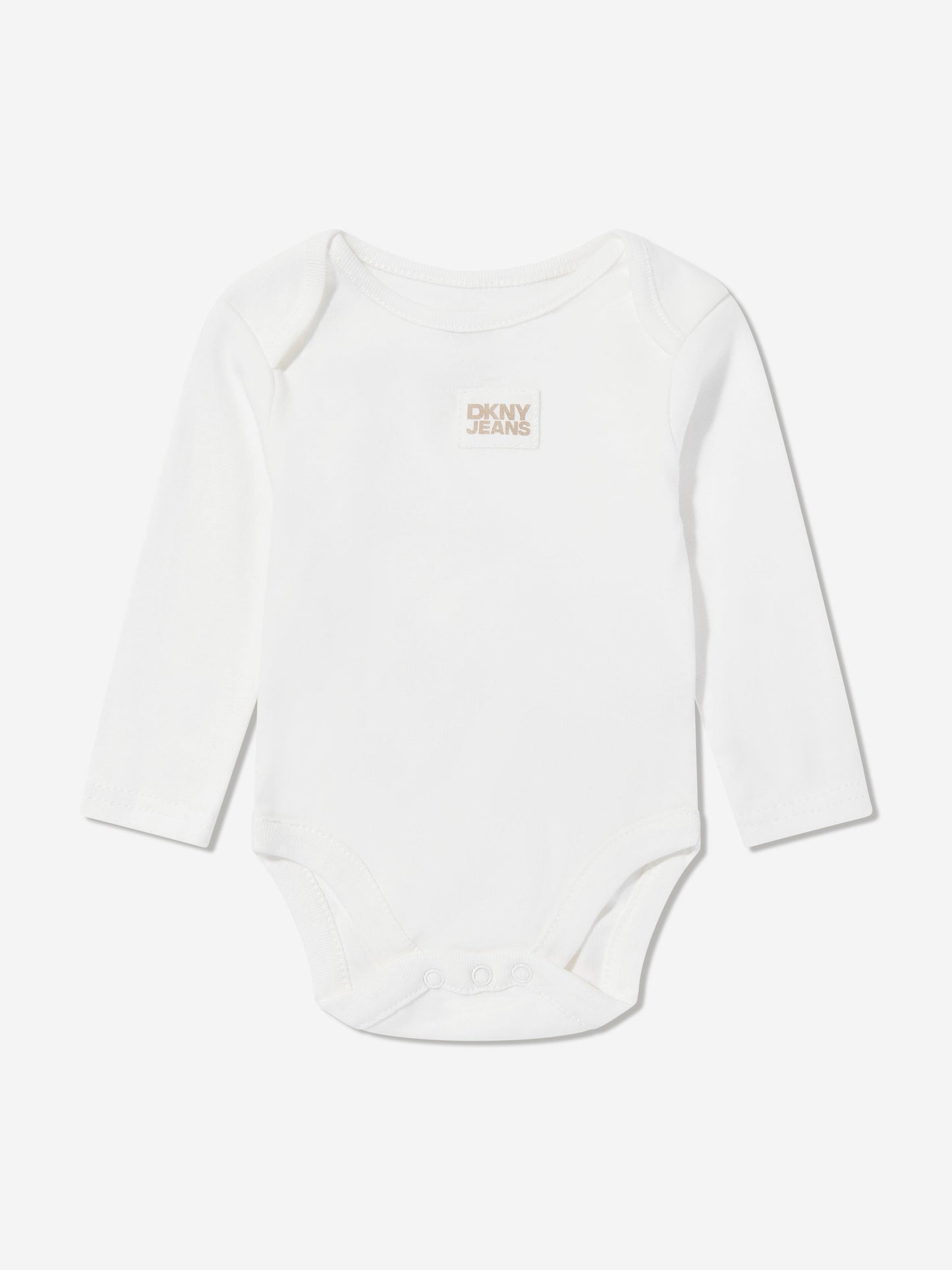 DKNY Baby 3 Piece Tracksuit Set in Beige