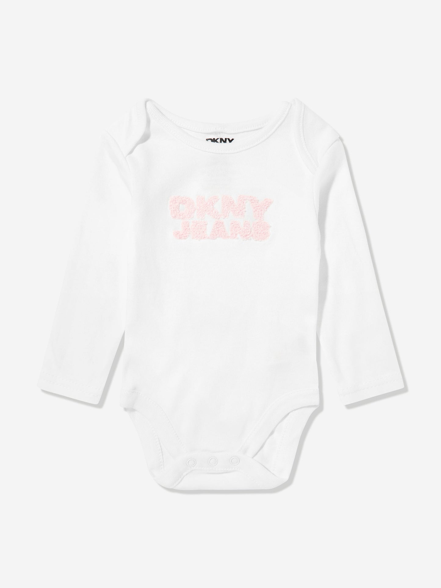 DKNY Baby Girls 3 Piece Tracksuit Set in Pink